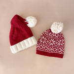 Nicholas Santa Hat Baby Kid Adult Christmas Holiday Matching: NB; 0-3M