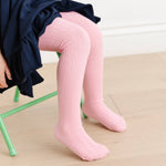 Little Stocking Co. Blossom Cable Knit Tights, view 2