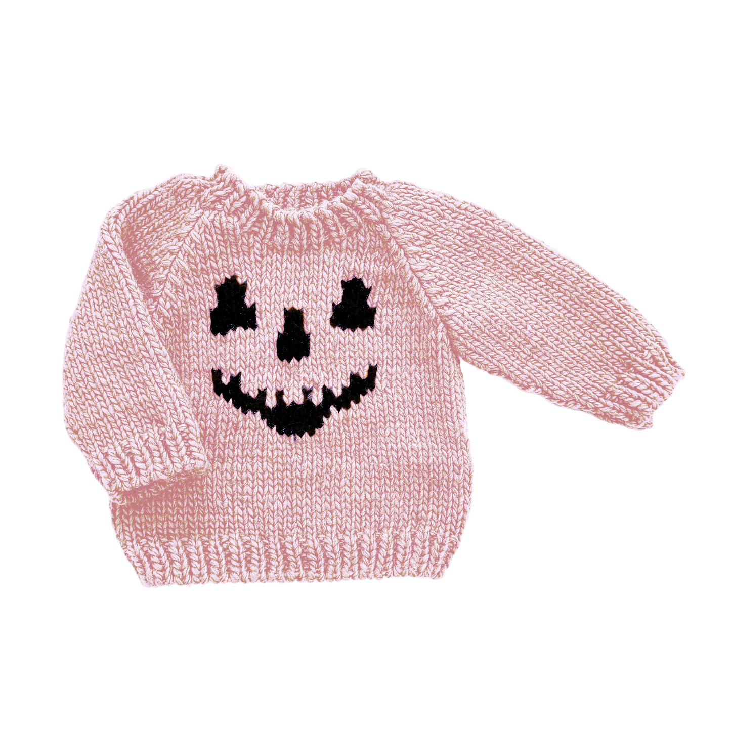 Pink Jack'O'Lantern Sweater