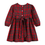 Tartan Smocked Dress