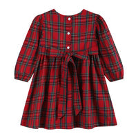 Tartan Smocked Dress