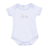 Vintage Duckie Pulltoy Light Blue Bodysuit