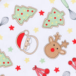 Festive Treats Green Zipper Footie