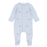Tiny Tailgater Light Blue Footie