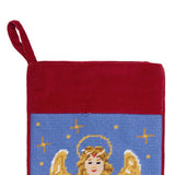 Angel Embroidered Stocking