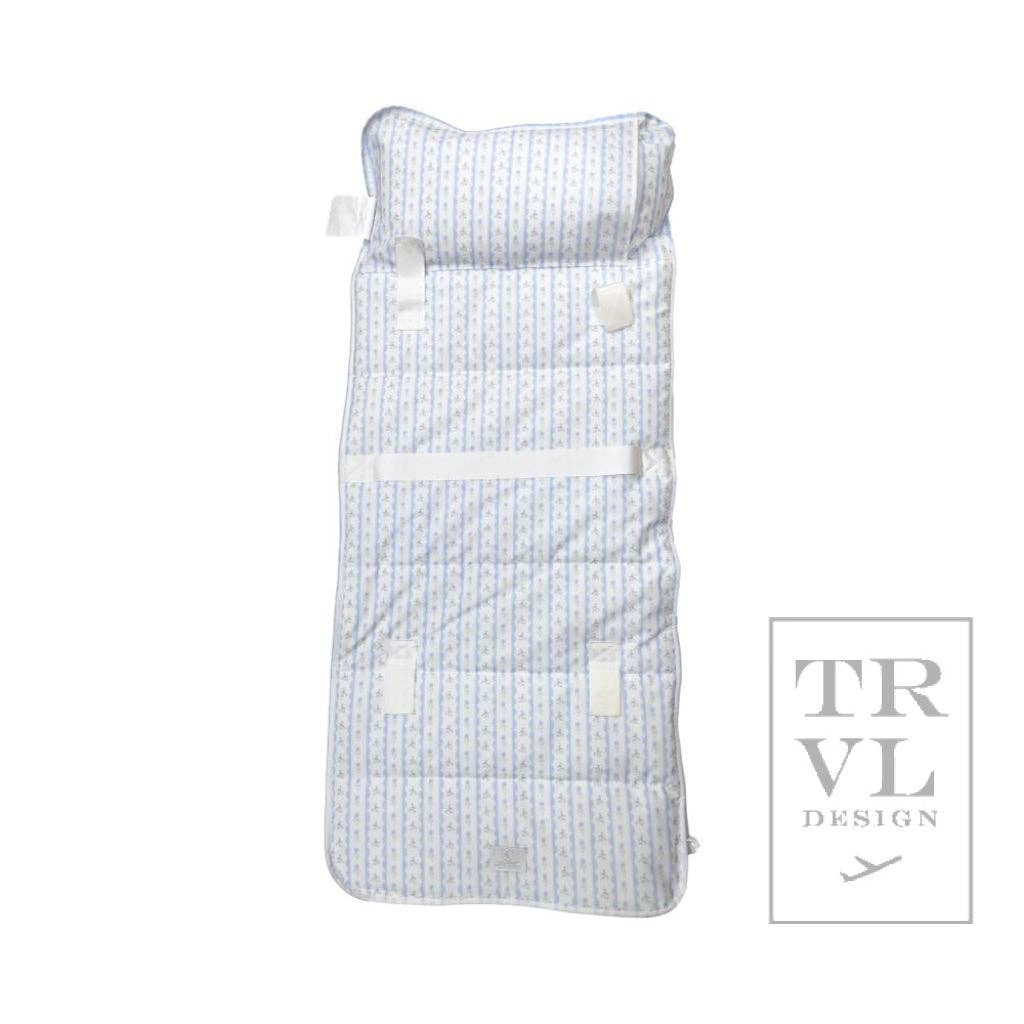 Nap Mat - Rest Up! Ribbon Floral Blue