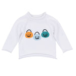 Pumpkin Party Light Blue Toddler Pullover Sweater