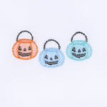 Pumpkin Party Light Blue Toddler Pullover Sweater