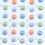 Pumpkin Party Light Blue Toddler Long Pajamas