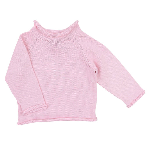 Essentials Knits Raglan Sweater for Babies - 100% Pima Cotton, Machine Washable