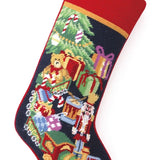 Toy train Needlepoint Stocking