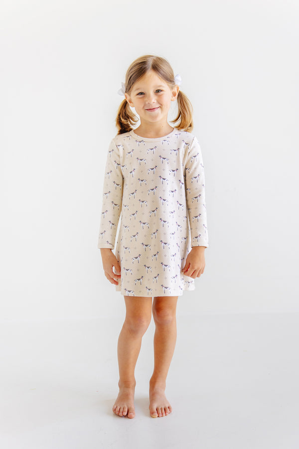 Long Sleeve Polly Play Dress