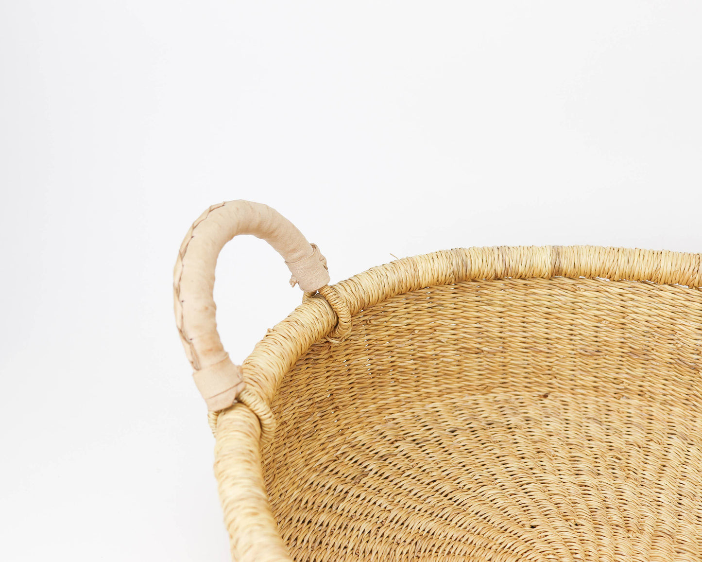 Jojo - Baby Changing Basket - Natural Handle