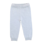 Milan Sweater Knit Pants Blue (Organic Cotton)