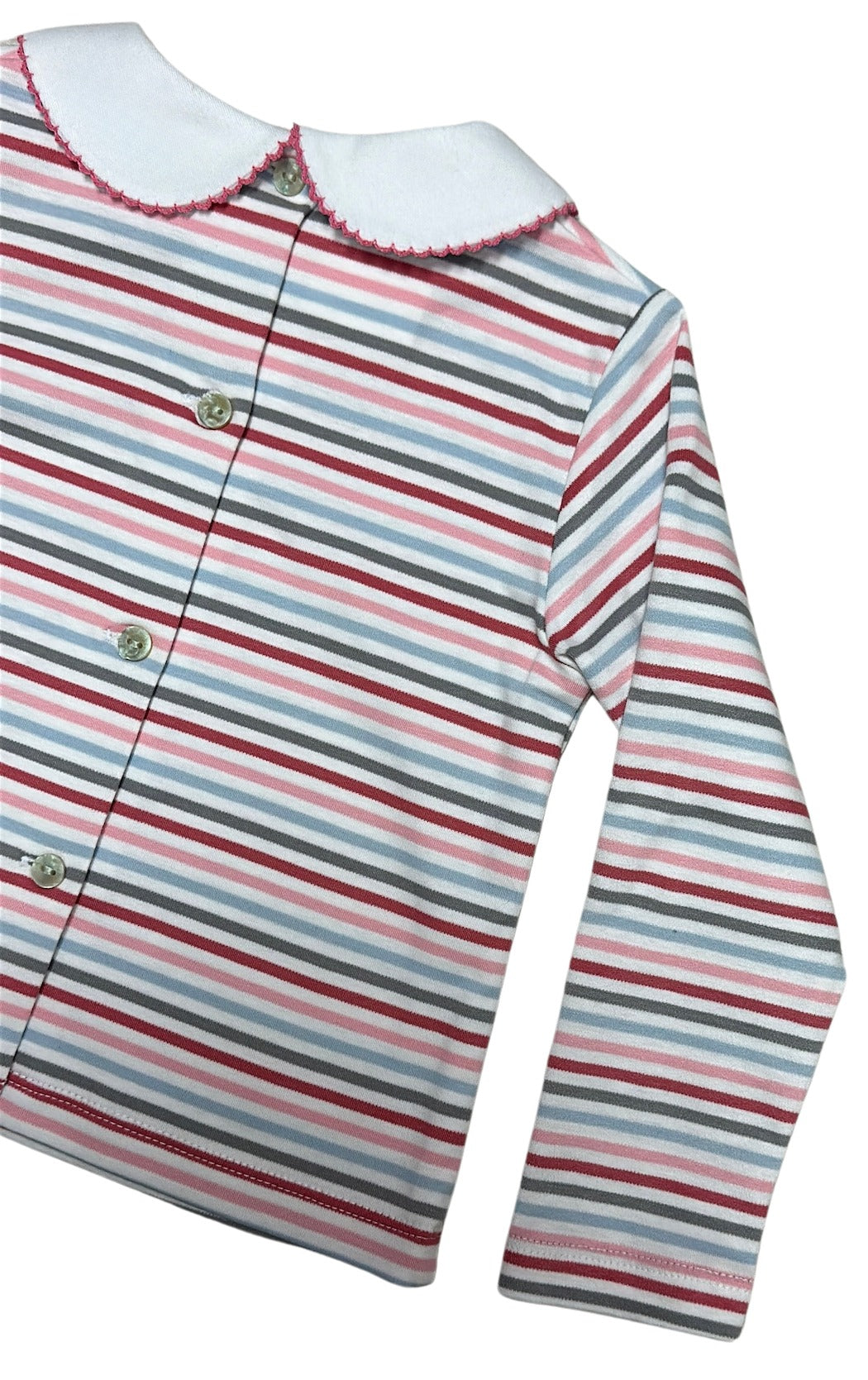 Knit Striped Girls Top Isabella Collection