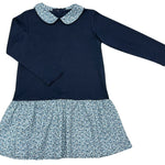 Dropped Waist Girl'S Dress London Collection