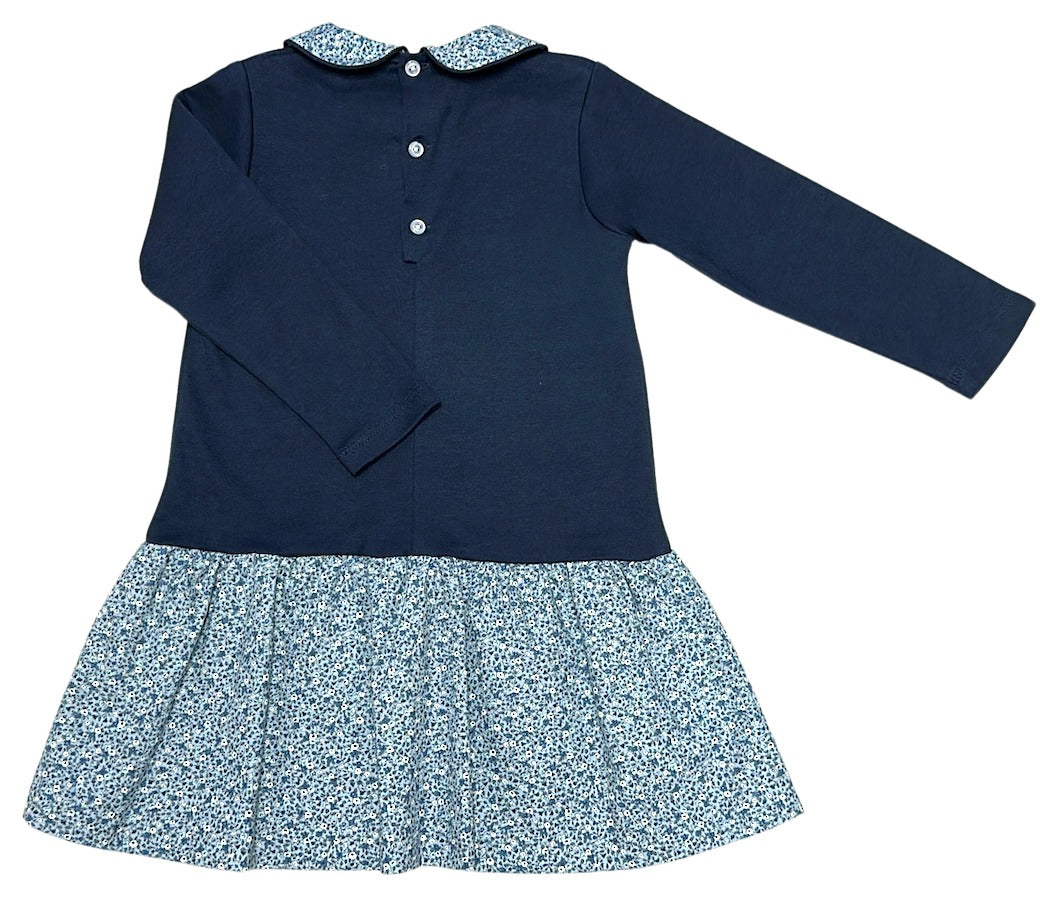 Dropped Waist Girl'S Dress London Collection