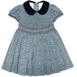 Hand Smocked Girls Dress London Collection