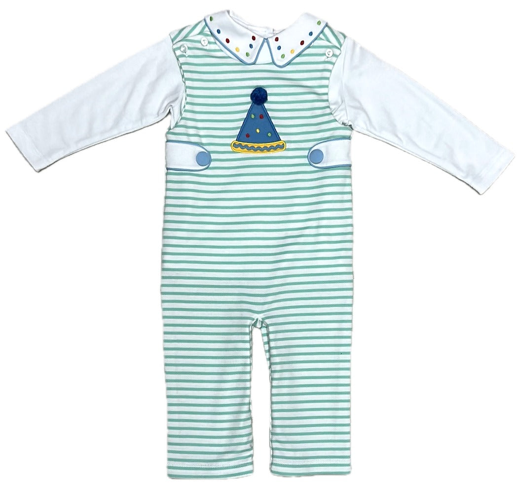 Boys Birthday Hat Overall Set Birthday Collection