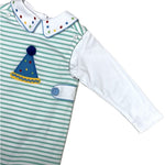 Boys Birthday Hat Overall Set Birthday Collection