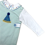 Boys Birthday Hat Overall Set Birthday Collection