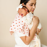 Cloud Muslin™ Bib 2 Pack - Strawberry