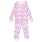 Ava Pajama Pant Set - Birthday Cake Pink.