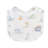 Pastel Dinos Bib