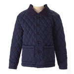 Quilted Jacket - Navy