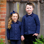Quilted Jacket - Navy