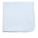 Proper Pima Baby blanket - blue