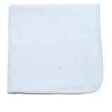 Proper Pima Baby blanket - blue