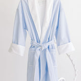 Bathrobe - Blue Stripe