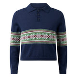 Fairisle Collar Sweater