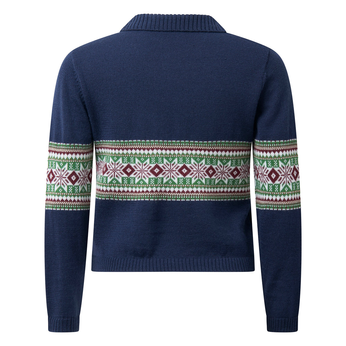 Fairisle Collar Sweater