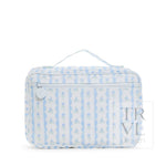 BUNDLE UP2 Hanging Toiletry Bag - Ribbon Floral Blue