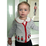 Soldier Intarsia Cardigan