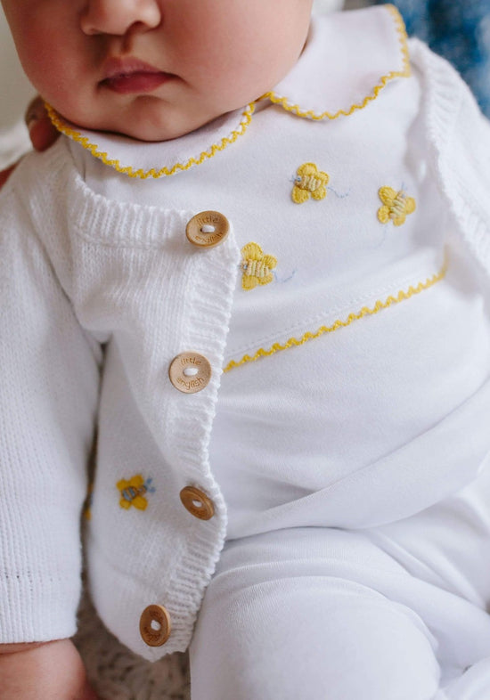 Crochet Cardigan - Bee