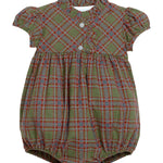 Little English Birdie Bubble - Thornhill Plaid