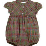 Little English Birdie Bubble - Thornhill Plaid