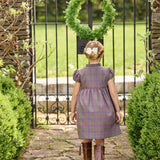 Little English Birdie Dress - Thornhill Plaid styled
