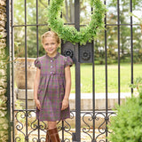 Little English Birdie Dress - Thornhill Plaid styled