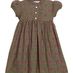 Little English Birdie Dress - Thornhill Plaid