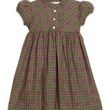 Little English Birdie Dress - Thornhill Plaid