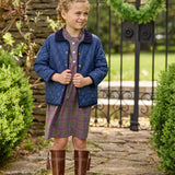 Little English Birdie Dress - Thornhill Plaid styled