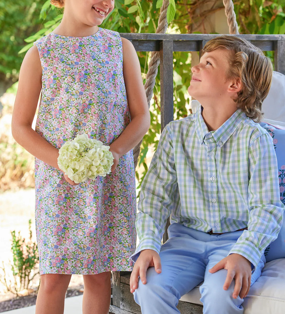 Button Down Shirt - Cheekwood Plaid