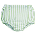 Button Front Diaper Cover - Meriwether Stripe