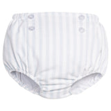 Button Front Diaper Cover - Savannah Stripe