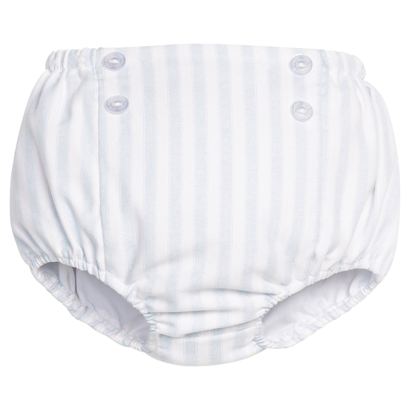 Button Front Diaper Cover - Savannah Stripe
