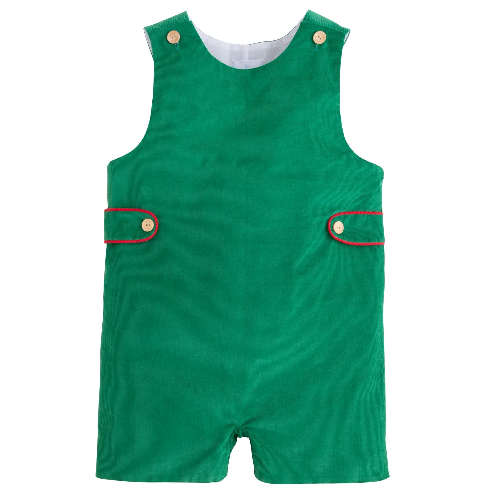 Button Tab John John - Evergreen Corduroy
